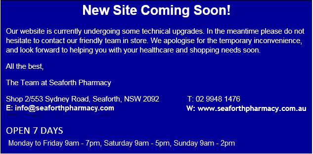 New Site Coming Soon!